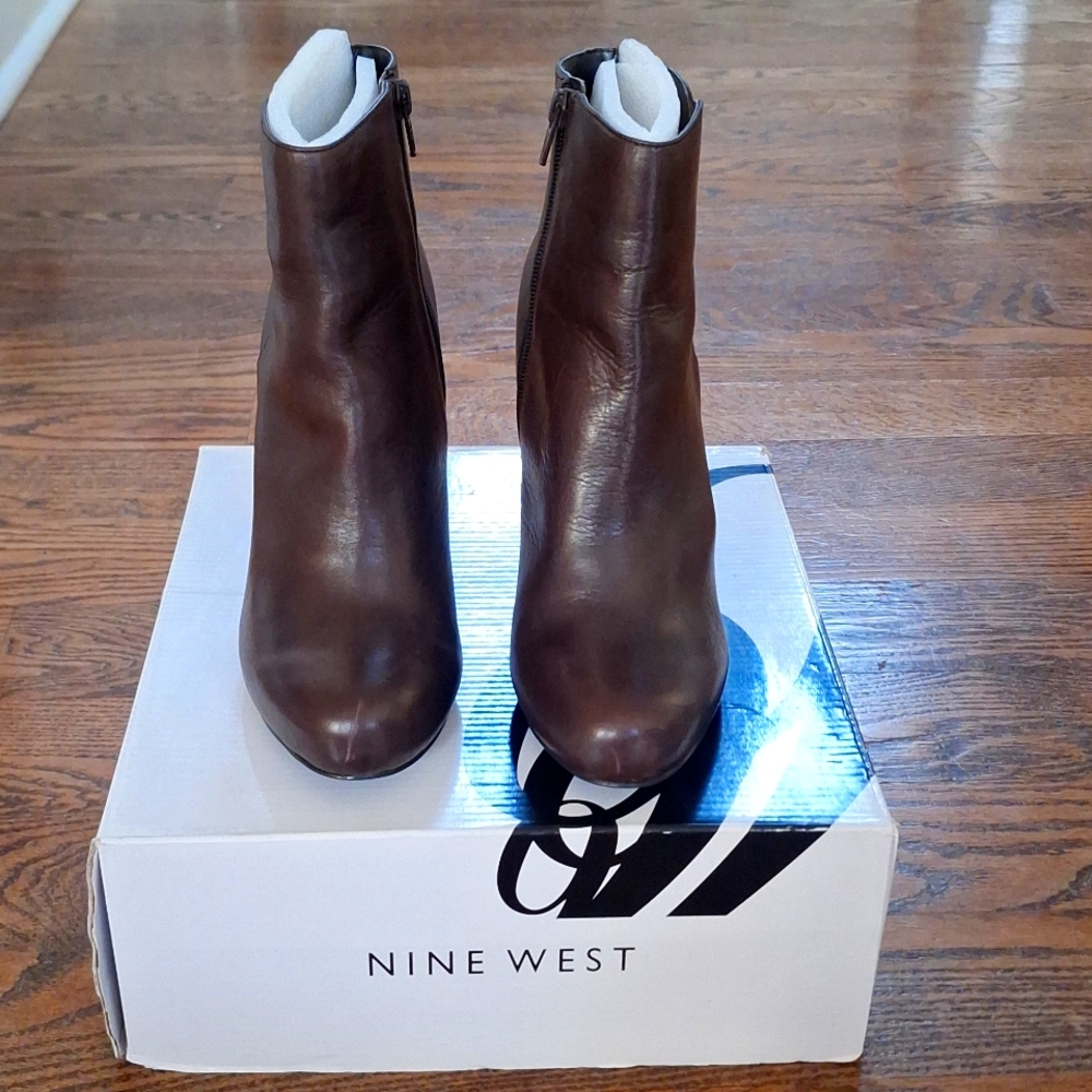 Ankle boots leather Nine West